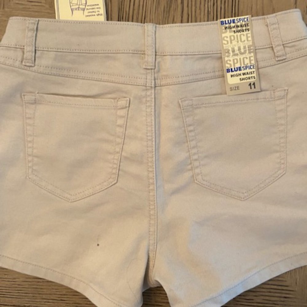 BLUEspice High Waisted Shorts Size 11 - Picture 3 of 3